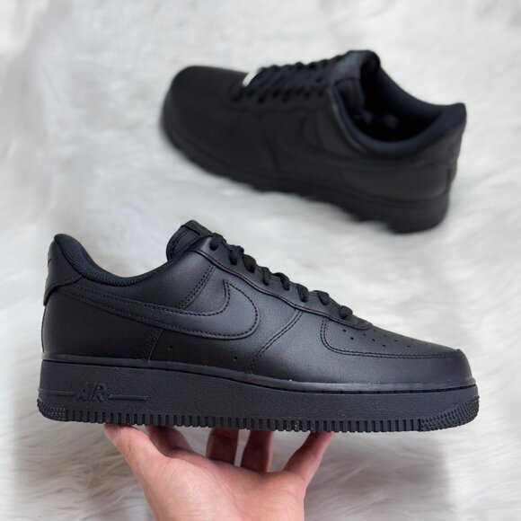 Nike Air Force 1 FlyEase Black Mens Shoes FD1146-001 NEW Size 9